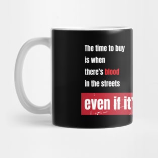 Success Mindset for Investors: Investor Inspiration Quote Mug